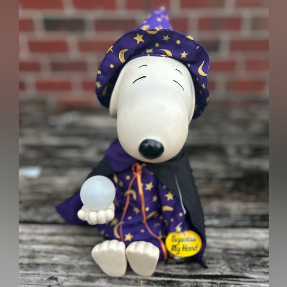 Gemmy Peanuts Halloween Dancing Dracula Charlie Brown Witch Lucy Wizard Snoopy - Picture 7 of 8